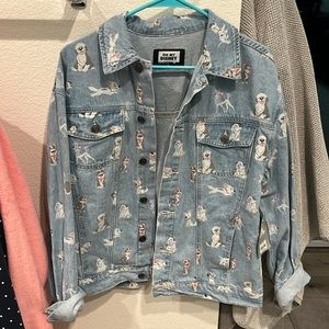 Oh My Disney Dogs Denim Jacket